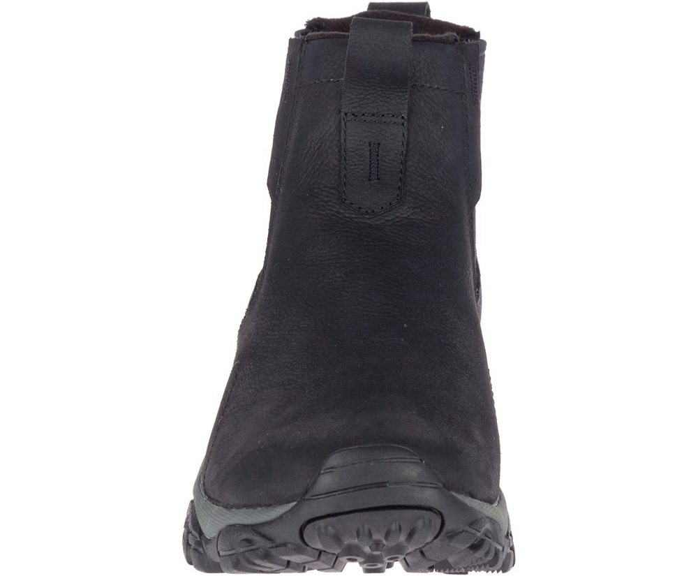 Merrell Boots Black - Moab Adventure Chelsea Waterproof - Mens 56WEMXUJL